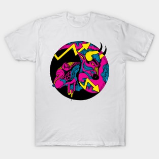 CMYK Bull and Bear T-Shirt